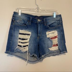 Women’s American Flag Shorts